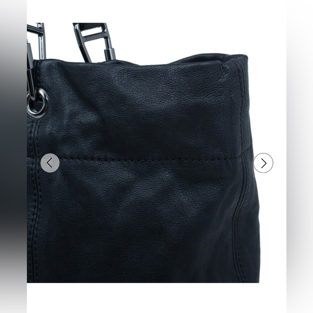 Burberry Black Leather Tote - Picture 4 of 14